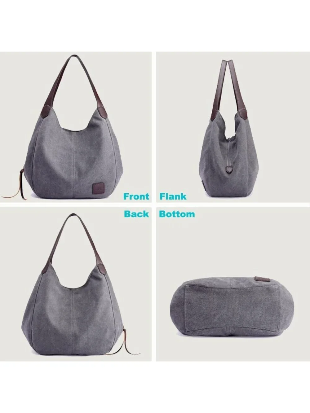 Stylish Multi-Pocket Hobo Bag | Versatile Daily Tote for Travel & Work